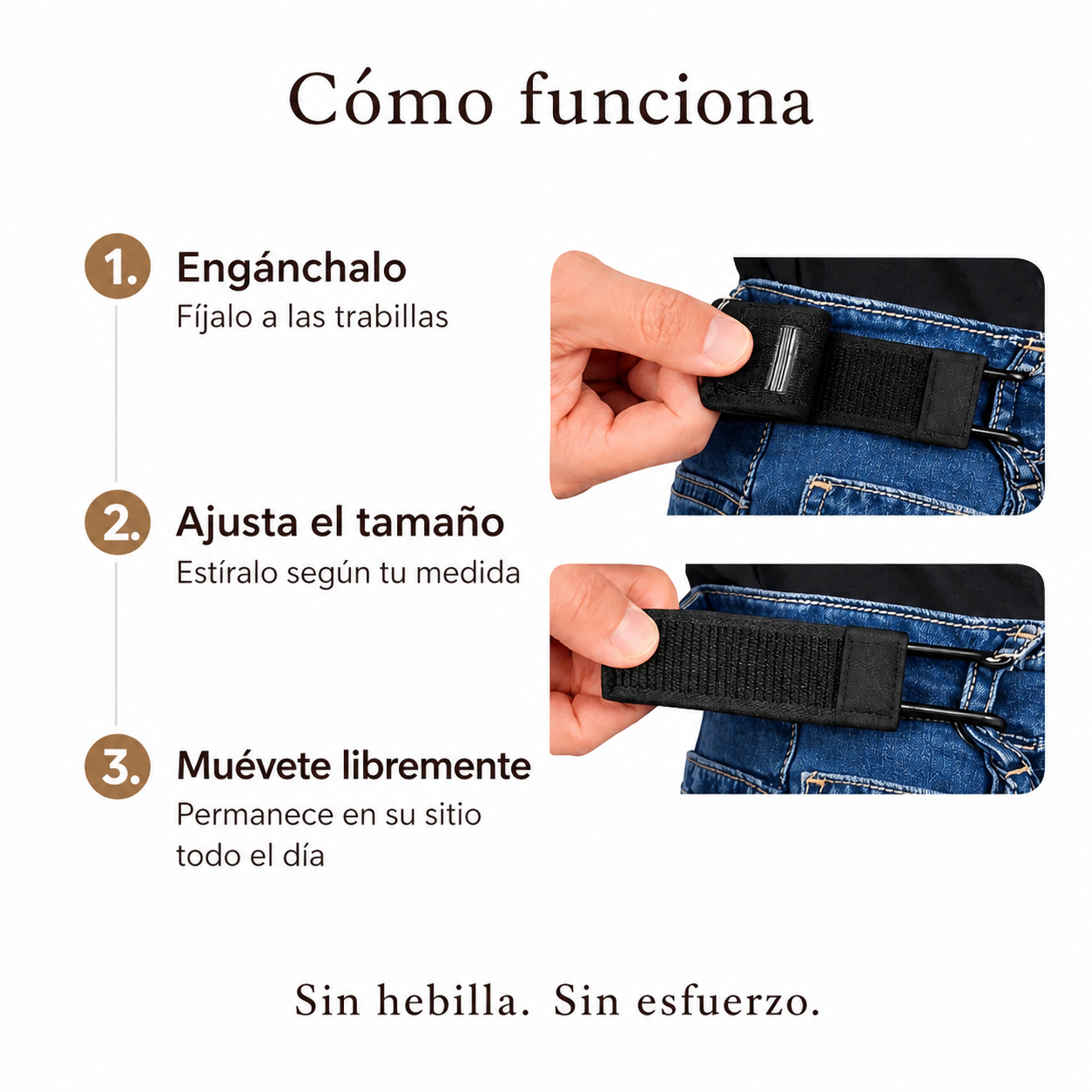 Buckle-free belt