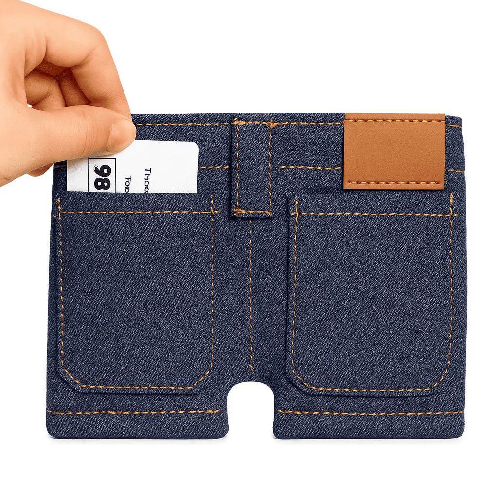 Cartera de Jeans Reciclados