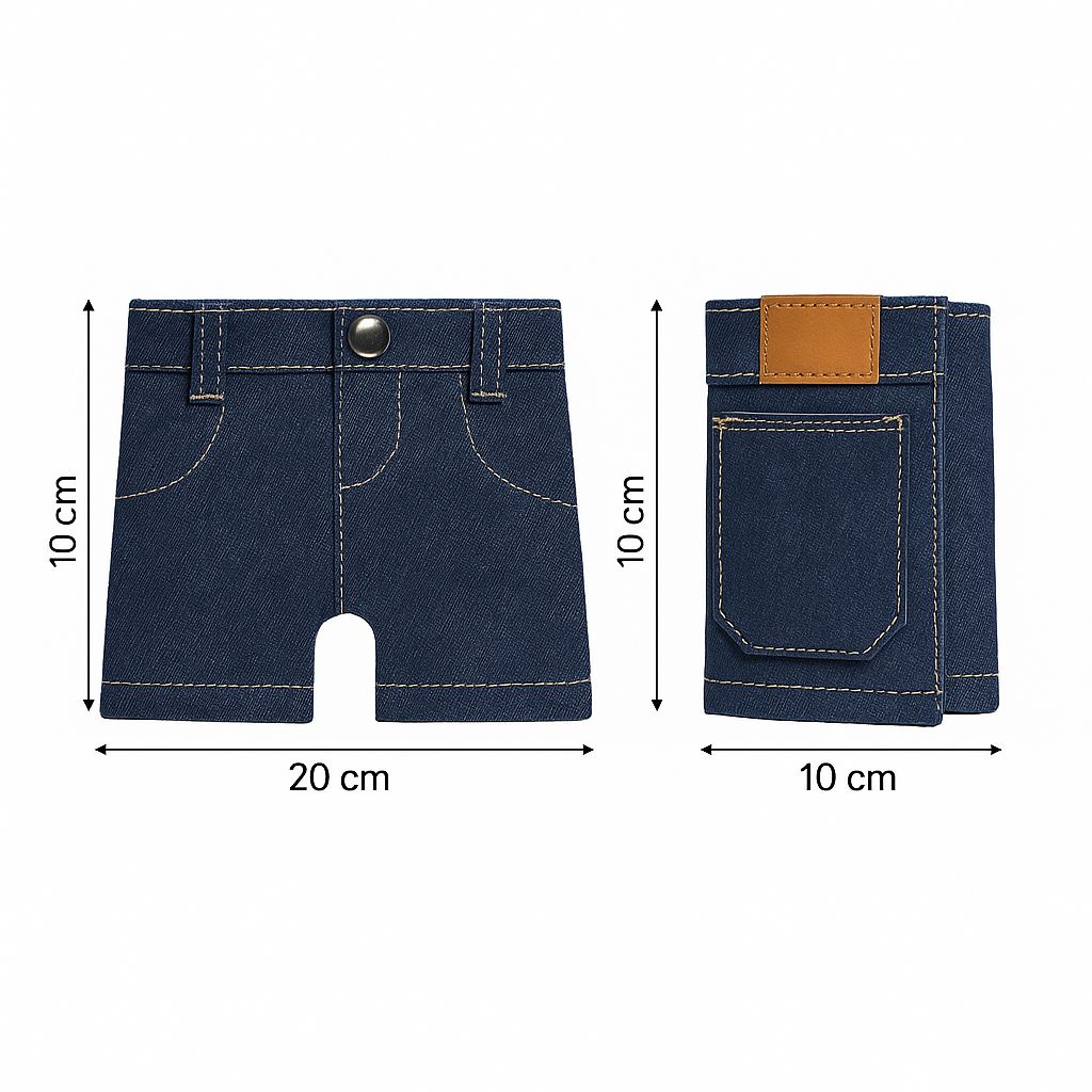 Cartera de Jeans Reciclados